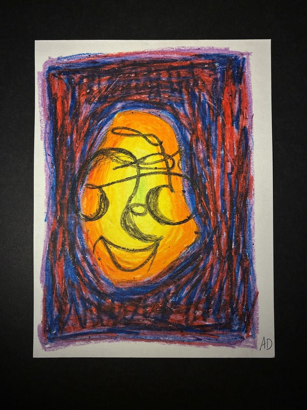Untitled, Faces on the wall