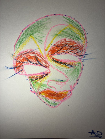 Untitled, Faces on the wall