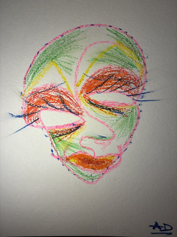 Untitled, Faces on the wall