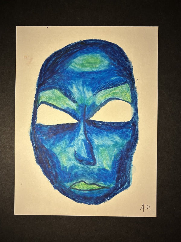 Untitled, Faces on the wall