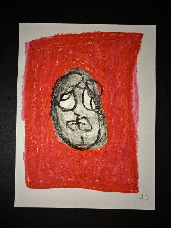 Untitled, Faces on the wall