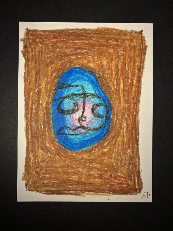 Untitled, Faces on the wall