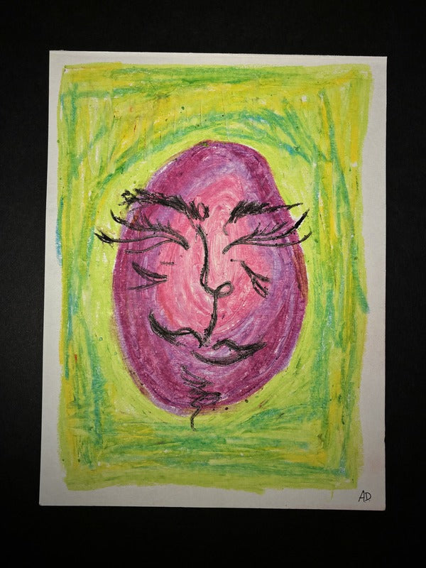Untitled, Faces on the wall