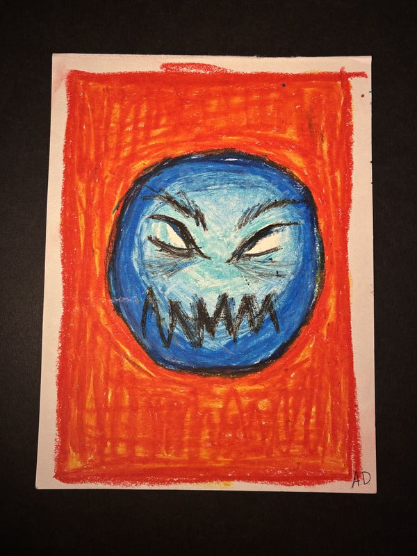 Untitled, Faces on the wall
