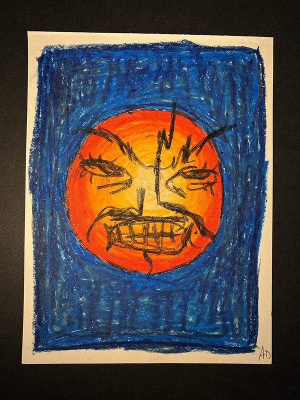 Untitled, Faces on the wall