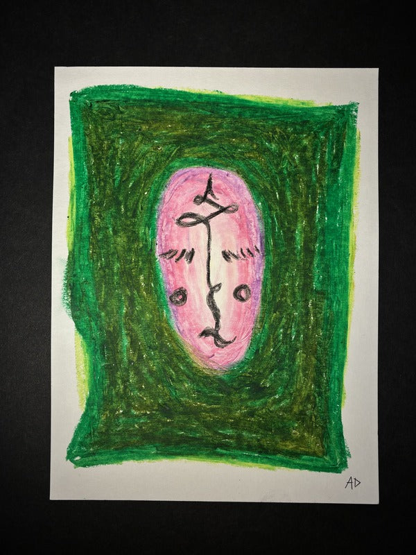 Untitled, Faces on the wall