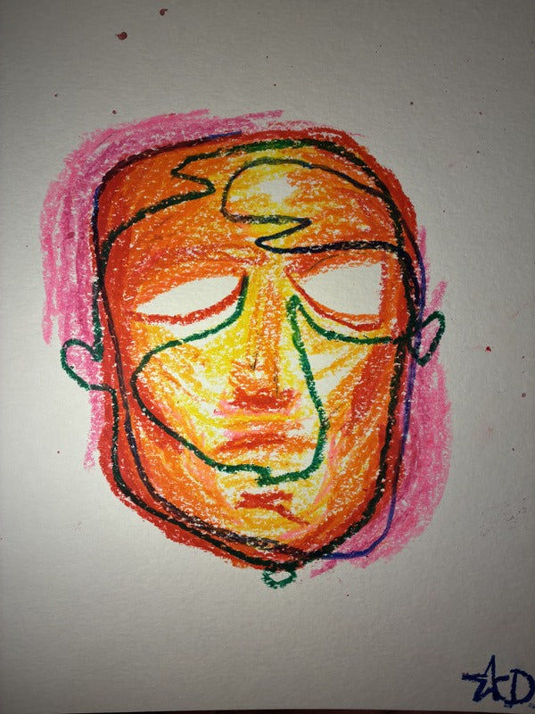 Untitled, Faces on the wall