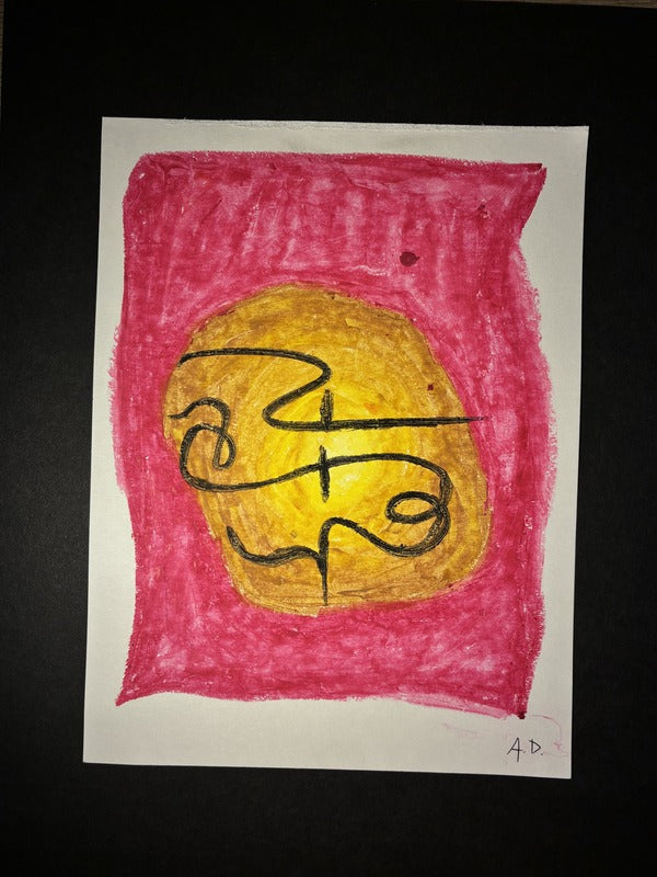 Untitled, Faces on the wall