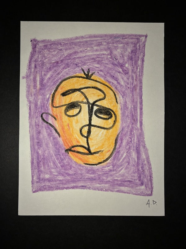 Untitled, Faces on the wall